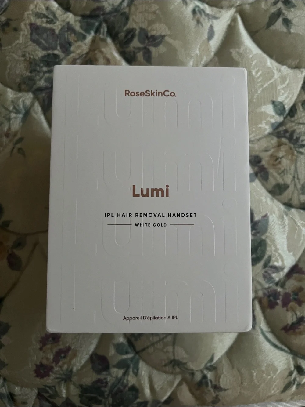Lumi IPL Hair Removal Handset by — Rose Gold